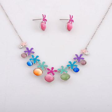 Opal and Epoxy Assorted Necklace
