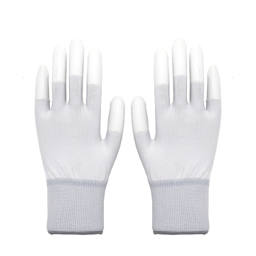 Custom Logo Work Gloves: Factory Wholesale EN388 Certified Polyester PU Coated Safety Gloves