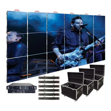 RMGLED LED Rental Displays for Outdoor Stage Backgrounds