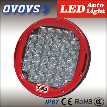 OVOVS super bright 9inch 12v 96w round led offroadd work light for car