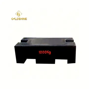 1000kg Test Weights for Elevator Load Testing - Iron Calibration Weights, 1 Ton