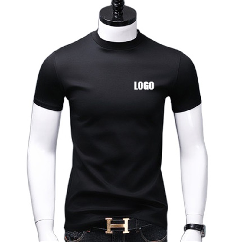 Customized High Quality Men's Mercerized Cotton T-Shirt