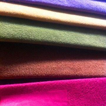 Flocking fabric, used in sofa cover and upholstery