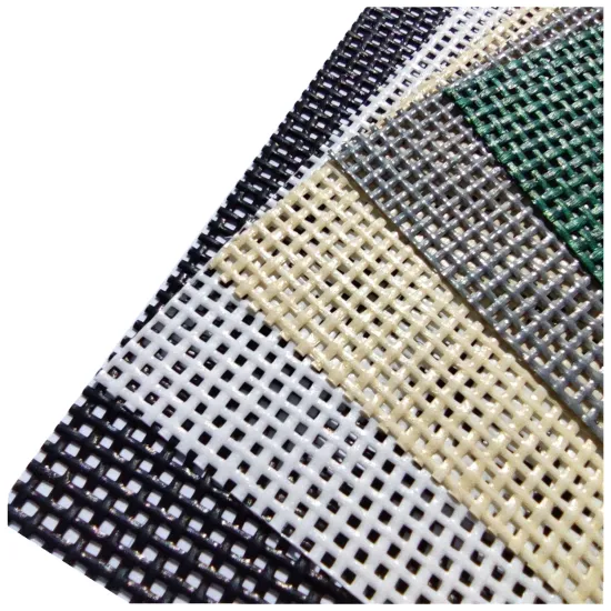 High-Strength PVC-Coated Mesh Fabric: Ideal for Durable Tarps and Industrial Uses