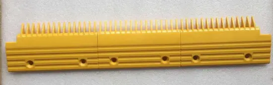 655B013H06 Yellow Comb Plate for Hyundai Escalators