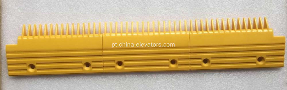 Placa pente amarela 655B013H06 para escadas rolantes Hyundai