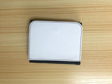 sublimation heat transfer PU material blank small wallet