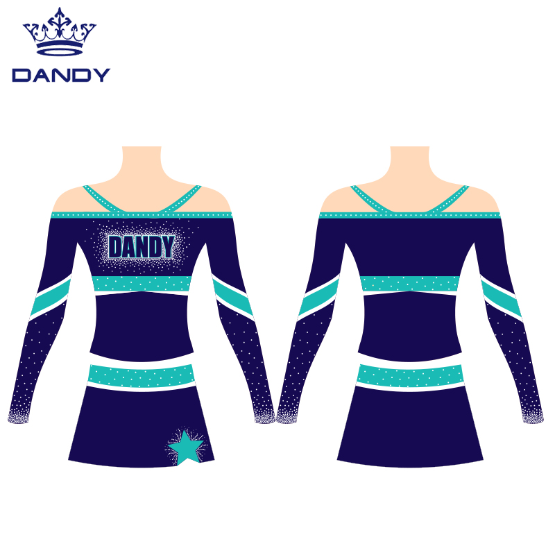 Tiute Faʻataʻitaʻi Sublimated Cheerleading Practice Wear