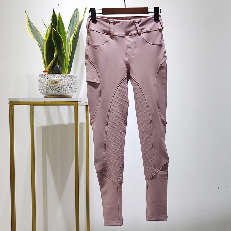 Pantalon de vêtements équestre de poche féminin