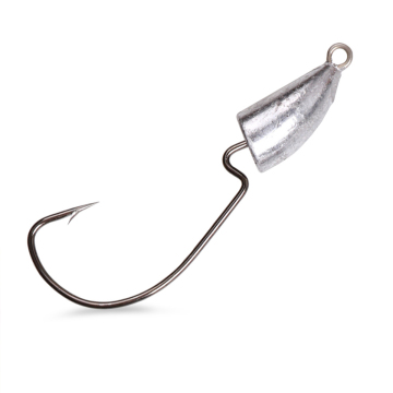 Wholesale Bulk Saltwater Soft Fish Bait Hooks Lead Metal Jig Head Hooks