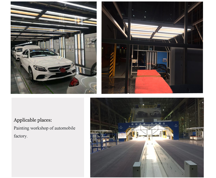 60w Surface Audit Station Inspection Led Lights Ip65 Panel For ...