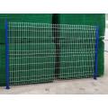 Customized size pvc coated after galvanized garden curved welded wire fence