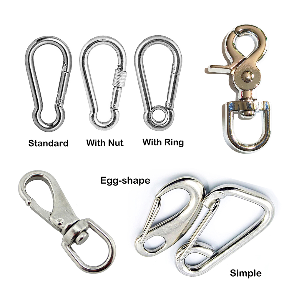 carabiner lock necklace