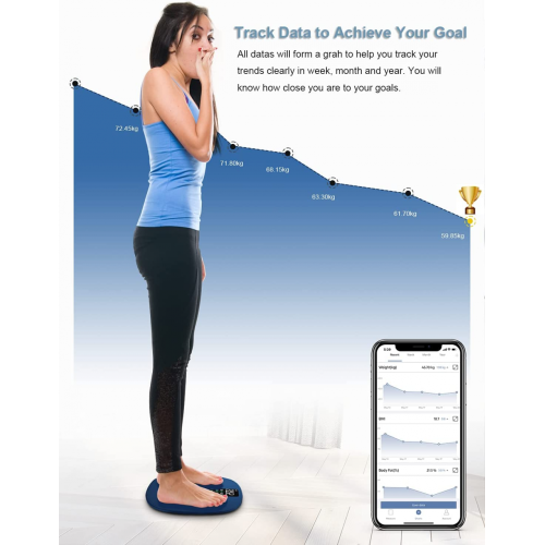 VA Screen Smart Scale Auto-Recognition 15 Body Data