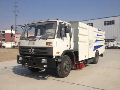 4x2 Vacuum Washing Street Sweeping Vehicle