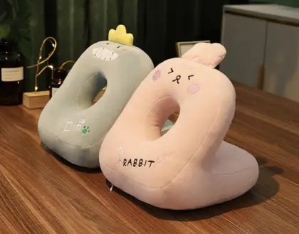 Cartoon double-sided nap pillow