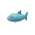 Shark Shape Silicone Drijvende Baby Shower Toy