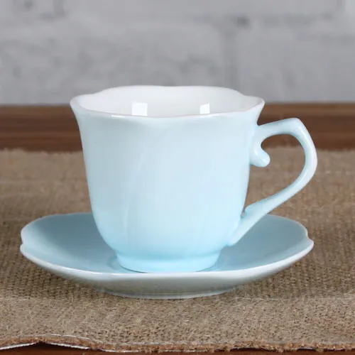 Tulip cup and saucer