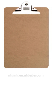A3 one side MDF clipboard with butterfly clip