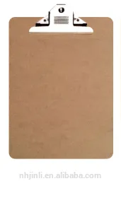 A3 one side MDF clipboard with butterfly clip