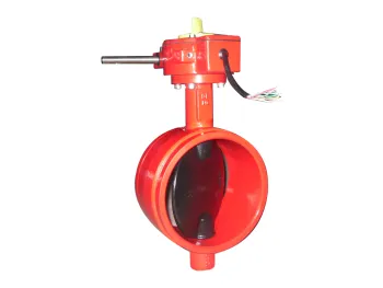 FM/UL Grooved Type Signal Butterfly Valve