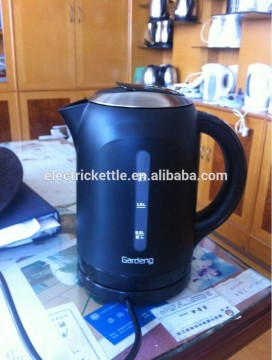 2015 year 360degree new design rototable electric plastic jug kettle with S/S base
