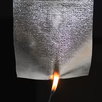 Aramid 1313 aluminum foil fabric, fireproof and heat resistant, flame retardant and insulating
