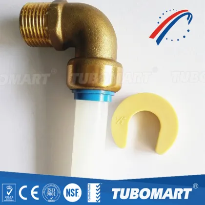 lead free brass sharkbite elbow push fit fittings for pex pipe