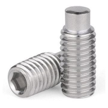 304 Stainless Steel Hexagon Setting Screws with Points: M8 and M10 Set Screw Collection