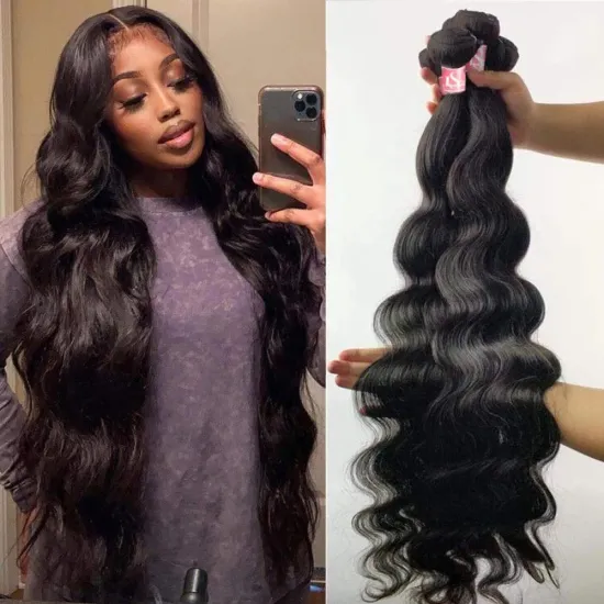 2021Wholesale Virgin Brazilian Hair Weave Vendors  100% Brazilian Human Hair Grade 9A Virgin Hair Extension Bundles With Closure