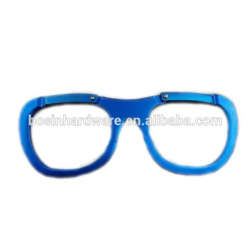 Fashion High Quality Metal Double Shaped Aluminum Carabiner