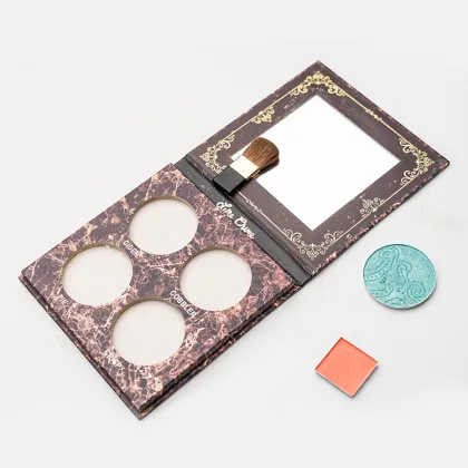 Waterproof Cosmetic 4 Colors Eyebrow Powder Eyebrow Box