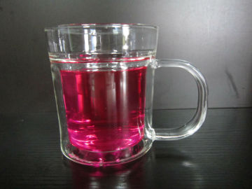 borosilicate glass coffee cup