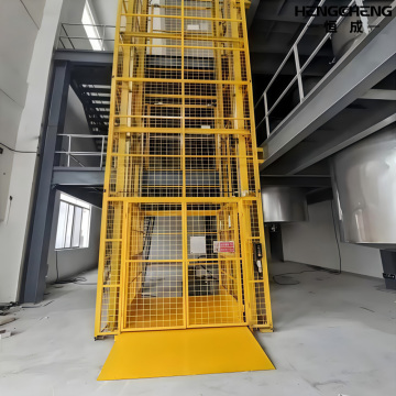 Guide Rail Hydraulic Lifting Platform