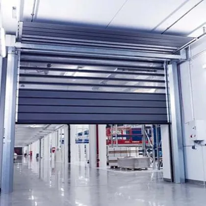 Aluminum Roller Shutter Spiral High Speed Door