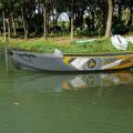 Canoa de diseño de kayak inflable de doble asiento pionero