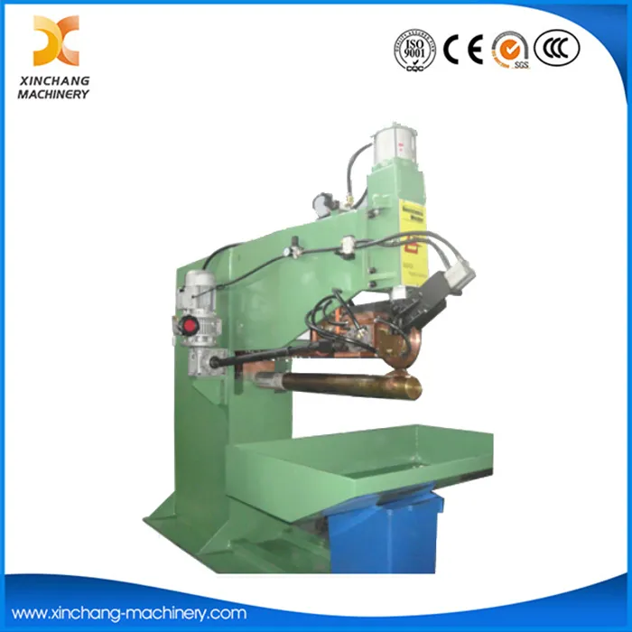 Smooth-Running Seam Welding Machine with Three-Phase Motor and Sliver Bushings Structure