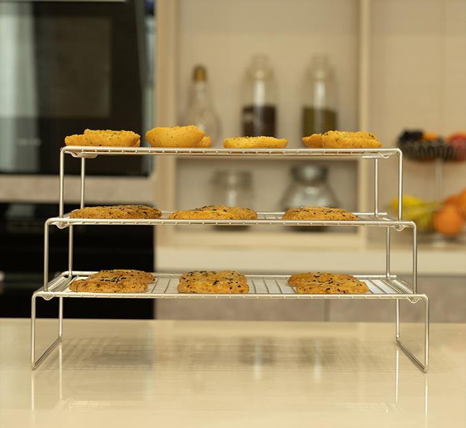 3 tier stainless steel cooling rack