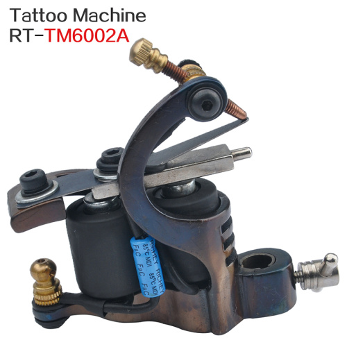Profesional 10 envolturas máquina de tatuaje hecho a mano