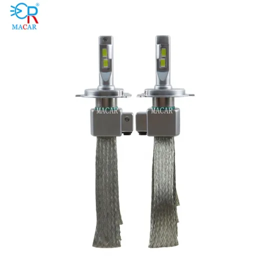 MACAR AC/DC9V-36V 80W H4 H7 T10S CSP 3570 LED Chip Projector Headlight for Trucks and Motorcycles