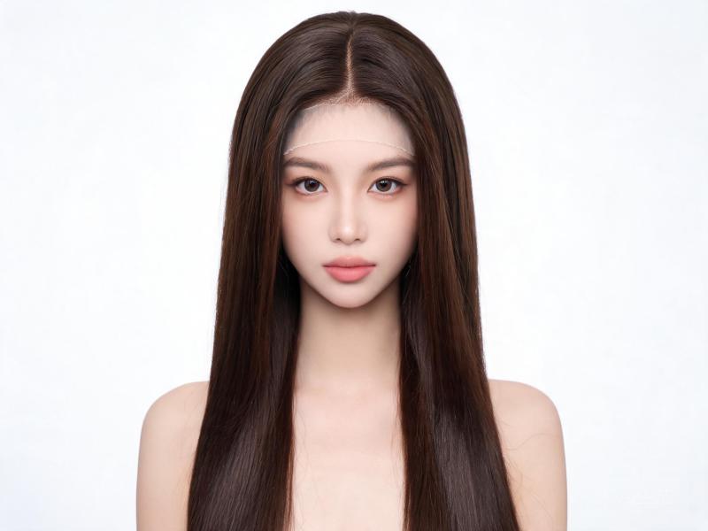 14‑30 Inch Natural Black Human Hair Wig Deep Wave 13x4 Lace Frontal Wig