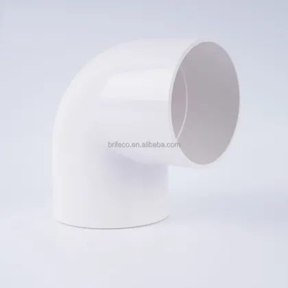 Plastic Pipe Fittings: PVC PPR Elbow and T Tee Connectors