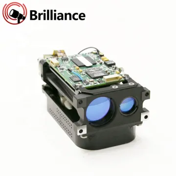 High Performance Lightweight Fiber Optic Laser Range Finder for Arduino