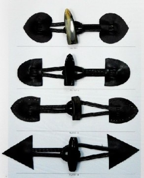 Fashion Garment Superior Quality Leather Horn Toggle Sets