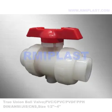 True Union Ball Valve PVDF Socket Welding