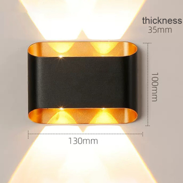 Modern Outdoor Wall Light - Waterproof Garden & Courtyard Decoration