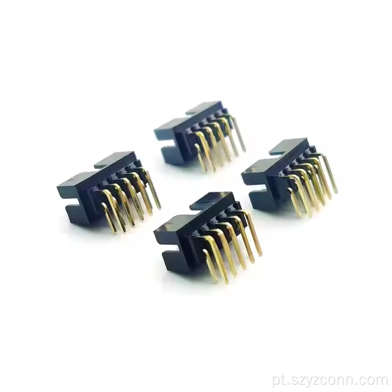 Conector de cabeçalho de caixa de 2,0 mm ângulo reto 10P