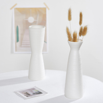 Moderne minimalistische Keramik -Trockenblumenvase für Wohnkultur