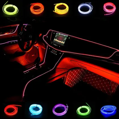 Wireless LED Strip Light for Car Dashboard Ambient Lighting