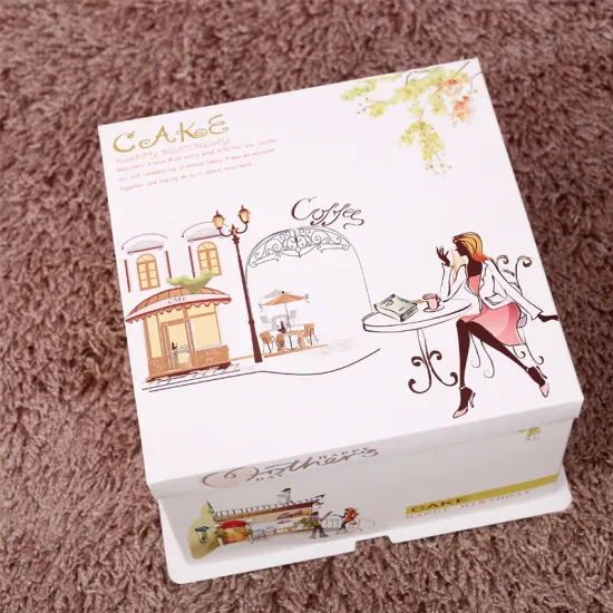 Food Grade Cake Box with Lid